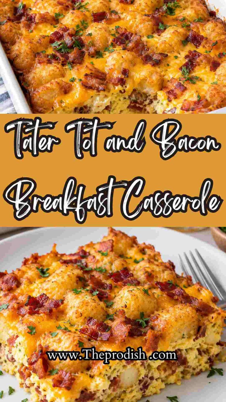 Tater Tot and Bacon Breakfast Casserole