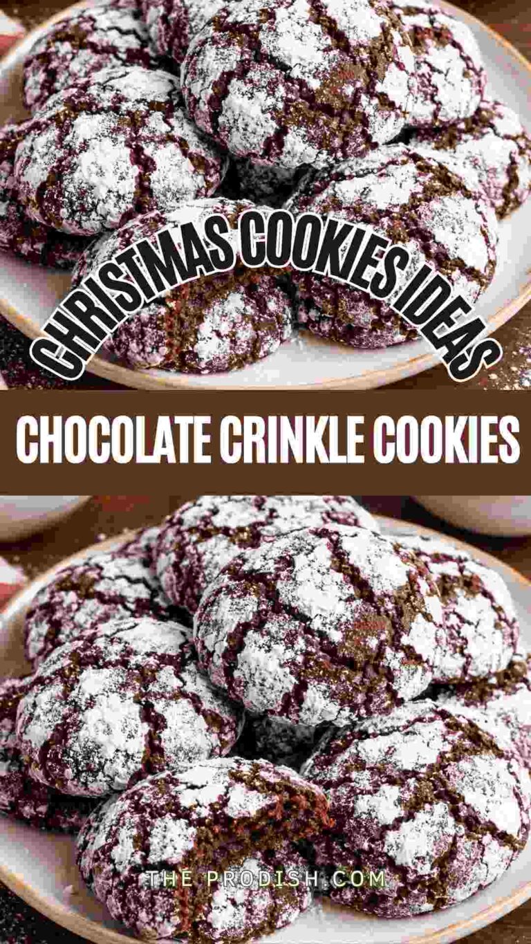 Chocolate Crinkle Cookies