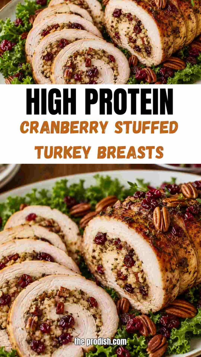 Cranberry Stuffed Turkey Breasts