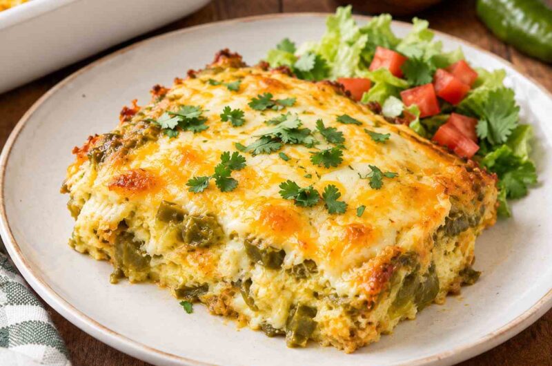 Easy Chili Relleno Casserole