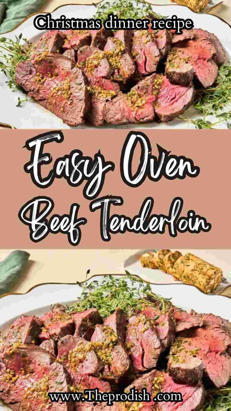 Easy Oven Beef Tenderloin