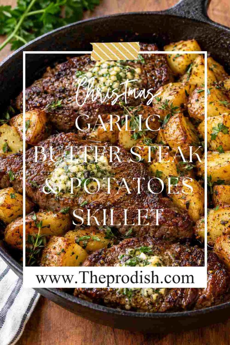 Garlic Butter Steak & Potatoes Skillet