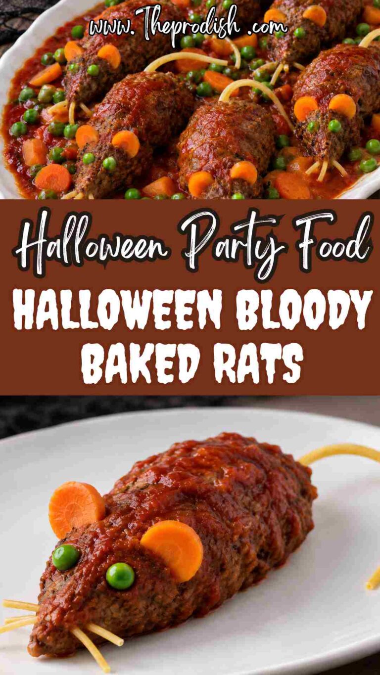 Halloween Bloody Baked Rats