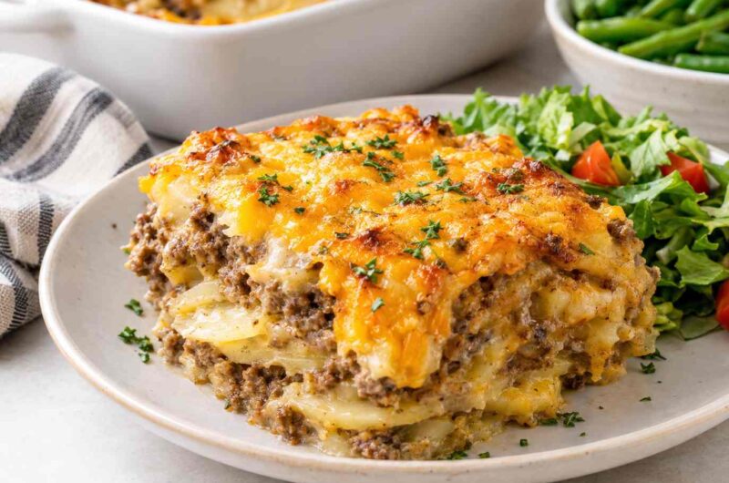Hamburger Potato Casserole