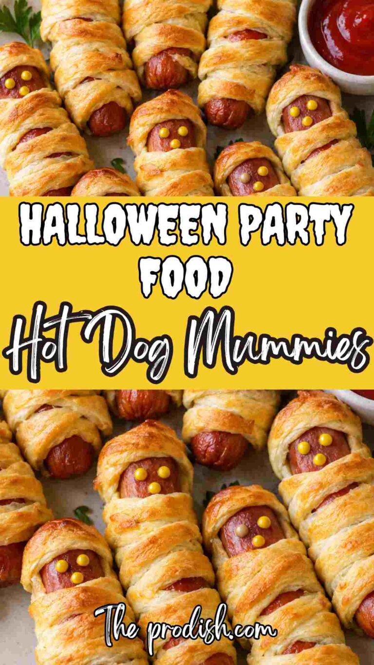 Hot Dog Mummies: Easy Halloween Party Food
