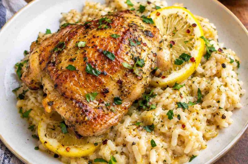 Lemon Chicken And Rice Casserole