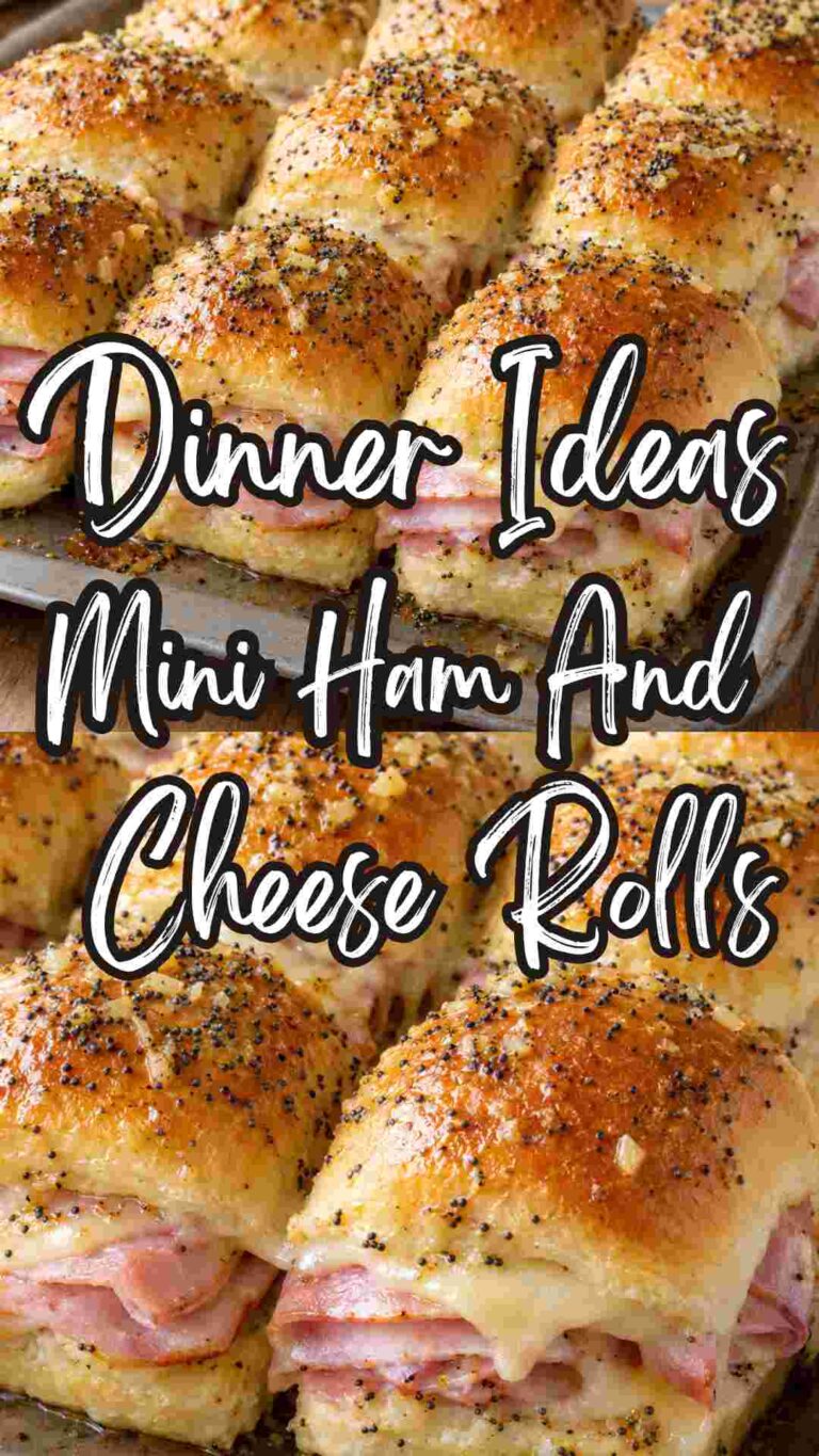 Mini Ham And Cheese Rolls