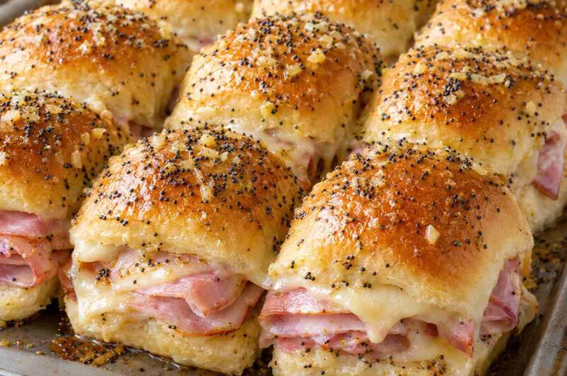 Mini Ham And Cheese Rolls