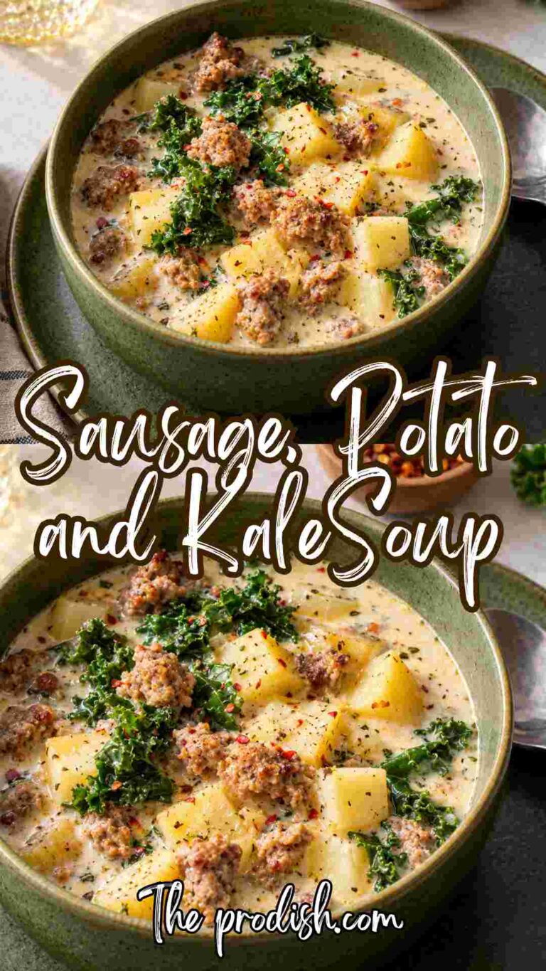Sausage, Potato and Kale Soup