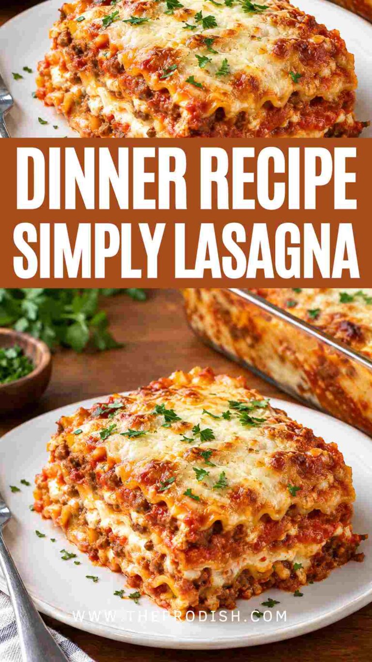 Simply Lasagna