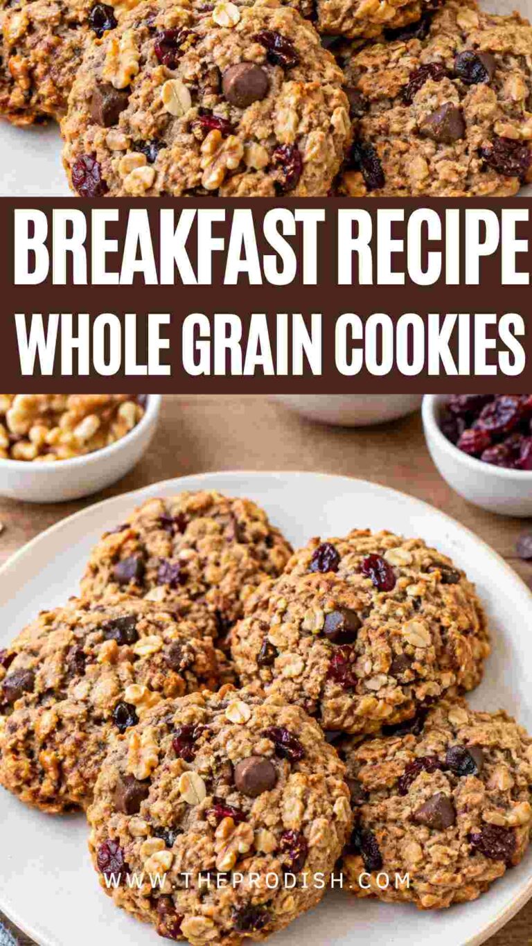 Whole Grain Breakfast Cookies