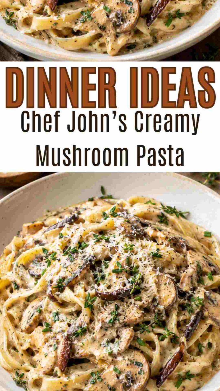 Chef John’s Creamy Mushroom Pasta