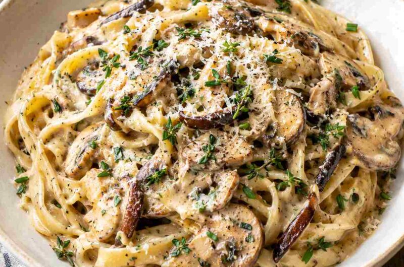 Chef John’s Creamy Mushroom Pasta