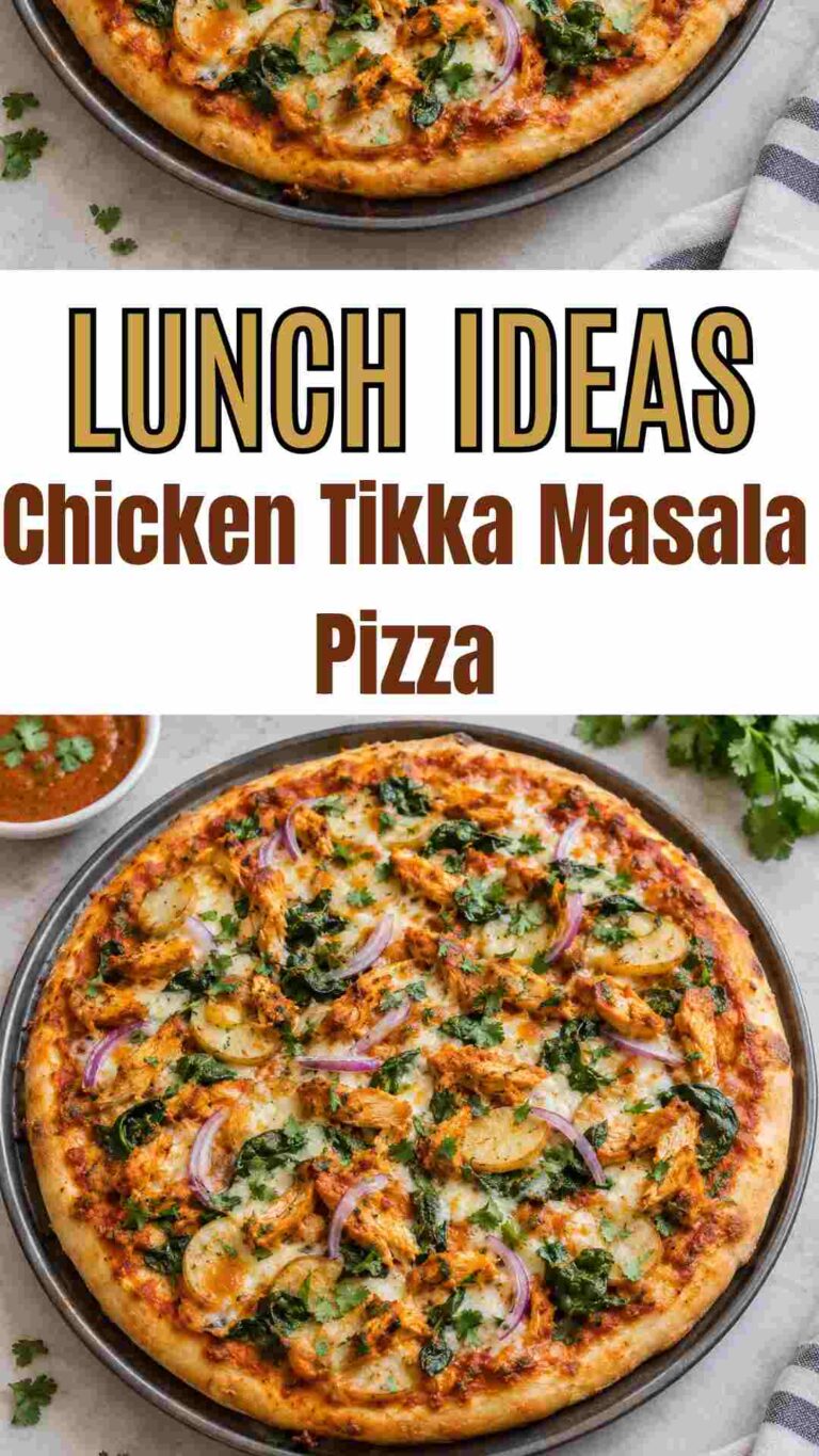Chicken Tikka Masala Pizza