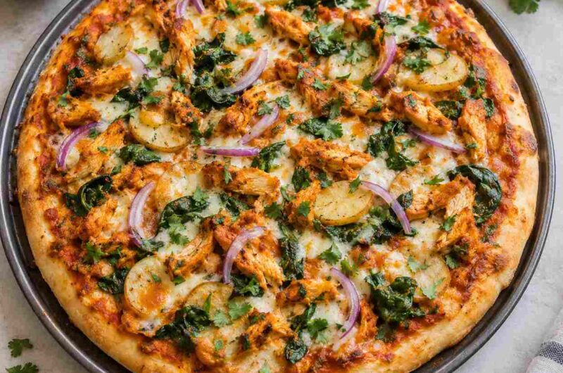 Chicken Tikka Masala Pizza