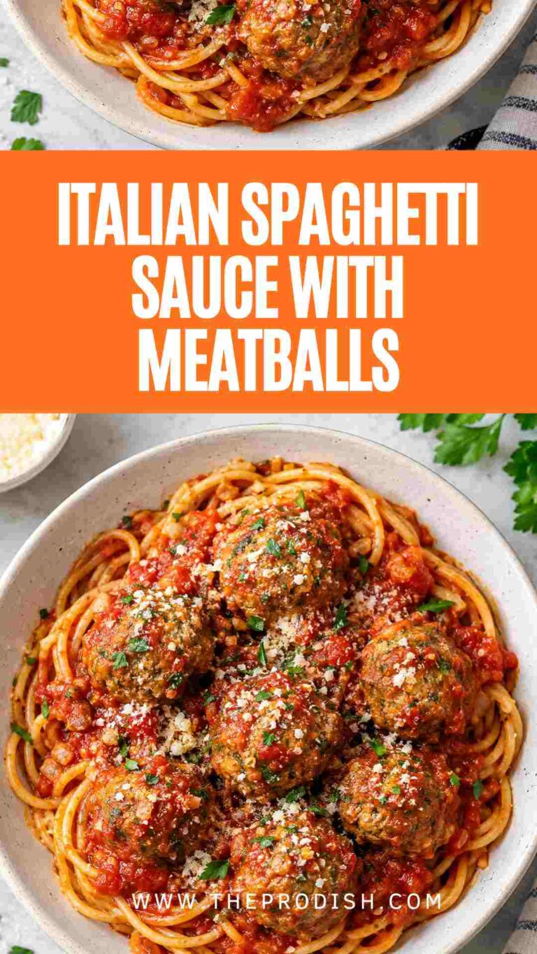 Italian Spaghetti Sauce with Meatballs