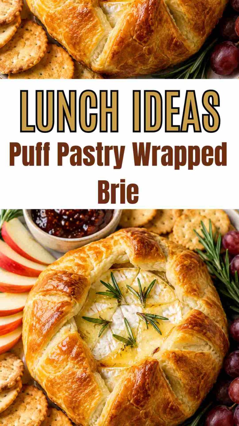 Puff Pastry Wrapped Brie