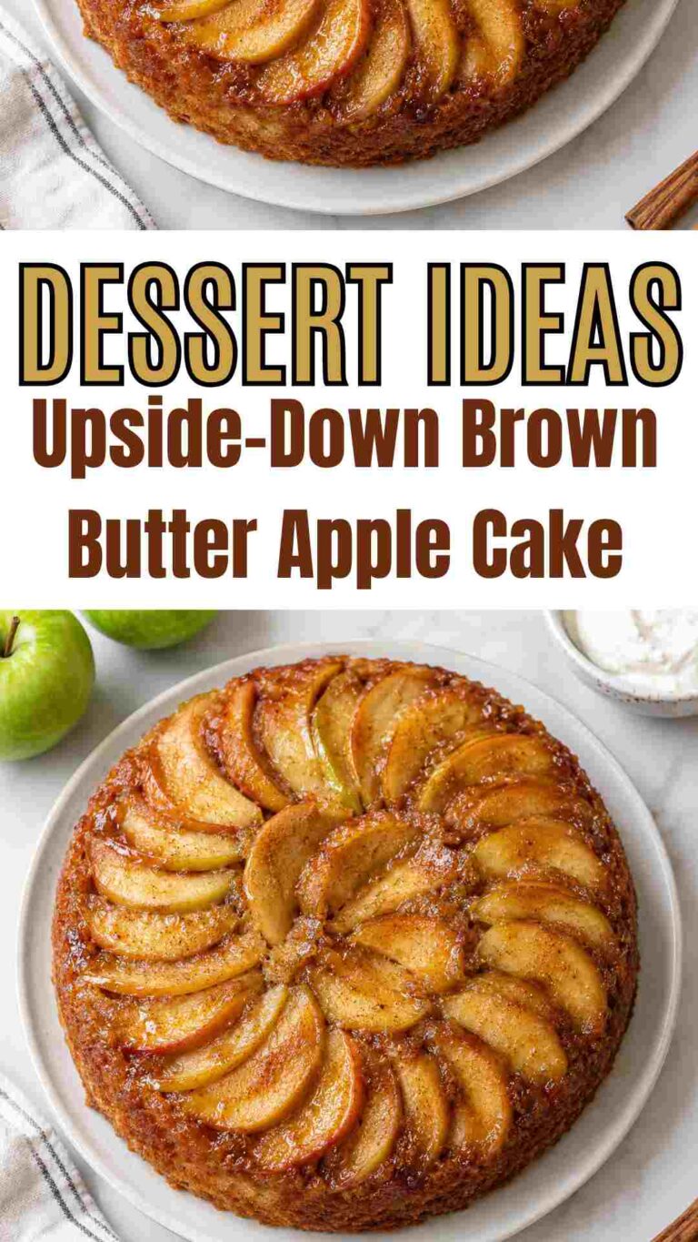Upside-Down Brown Butter Apple Cake