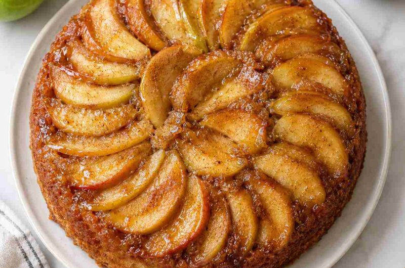 Upside-Down Brown Butter Apple Cake
